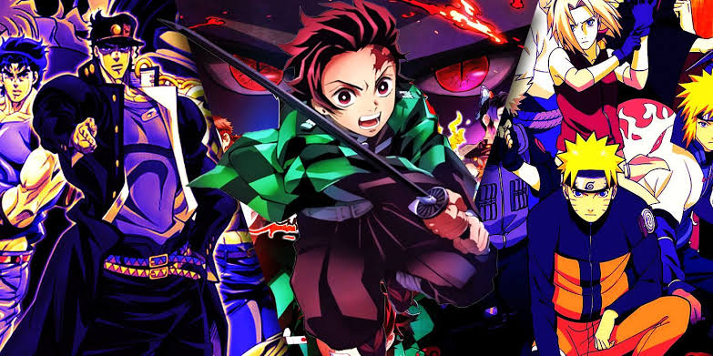 Animes e as plataformas de streaming.