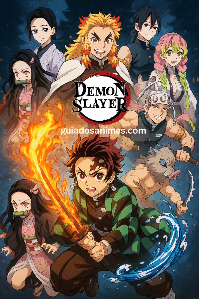 Demon Slayer (Kimetsu no Yaiba) - Lâminas da Alma: Arquétipos Feridos