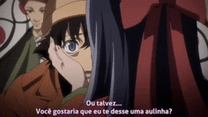 Yukiteru e Yuno em Mirai Nikki