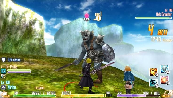 Sword Art Online: Hollow Fragment para PS Vita.