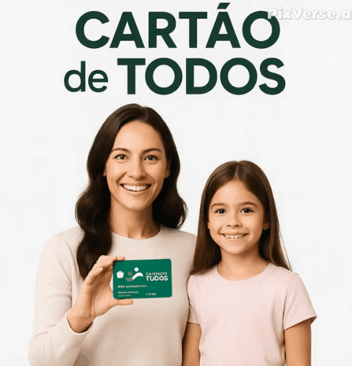 . Cartão de Todos. O cartão da família